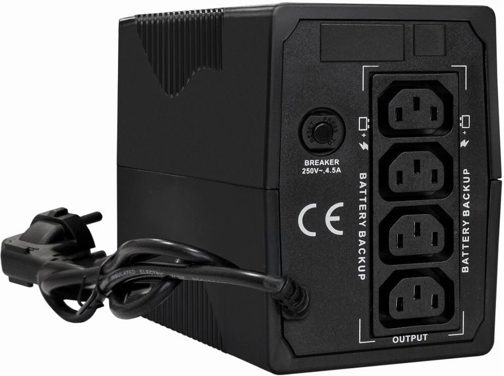 ИБП ExeGate Power Smart ULB-1000.LCD.AVR.4C13 детальное изображение - 2