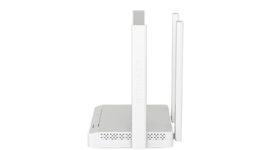 Wi-Fi маршрутизатор (роутер) Netcraze Viva, Белый детальное изображение - 3