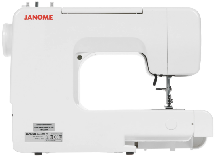Швейная машина Janome MX 77, Белый детальное изображение - 4