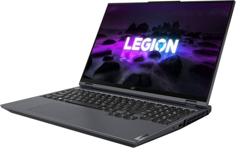 Ноутбук Lenovo Legion 5 Pro 16ACH6H, 82JQ000PRK, RAM 16 ГБ, SSD 512 ГБ, Cерый детальное изображение - 4