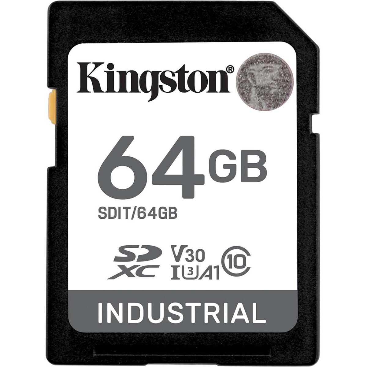Карта памяти Kingston Industrial SD (SDIT/64GB), 64 Гб детальное изображение - 1