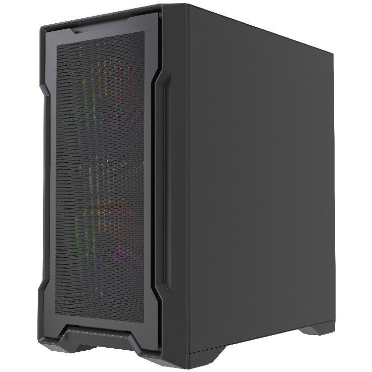 Корпус Powercase Mistral Micro X3B ARGB, Черный детальное изображение - 3