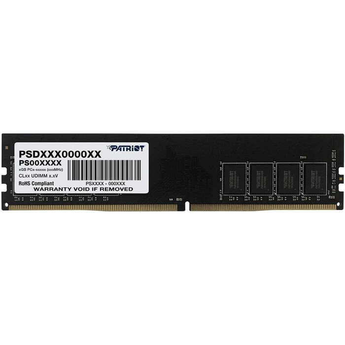 Оперативная память Patriot Signature DDR4 2666MHz, PSD416G266681, 16 Гб №1