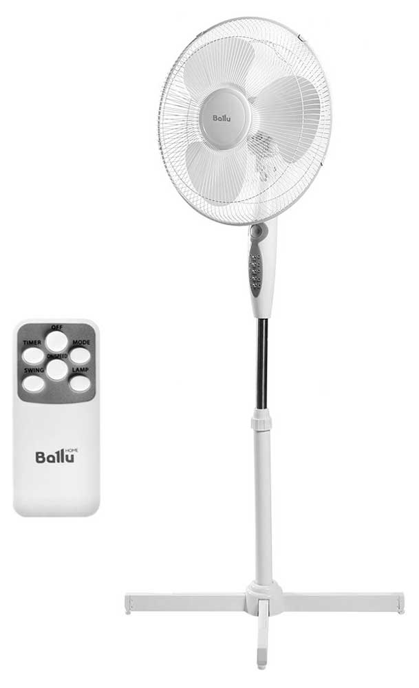 Вентилятор напольный Ballu BFF-840, 45 Вт, Белый детальное изображение - 2