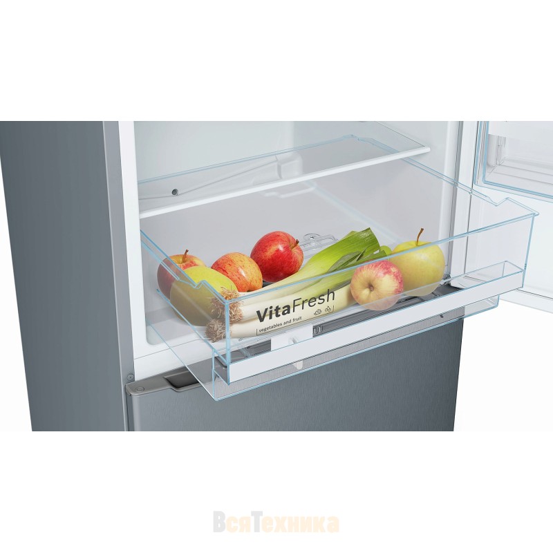 Холодильник Bosch KGV36XL2AR, Серебристый детальное изображение - 7