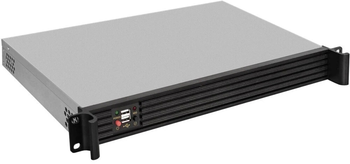 Серверный корпус ExeGate Pro 1U250-01, без БП, Черный №1