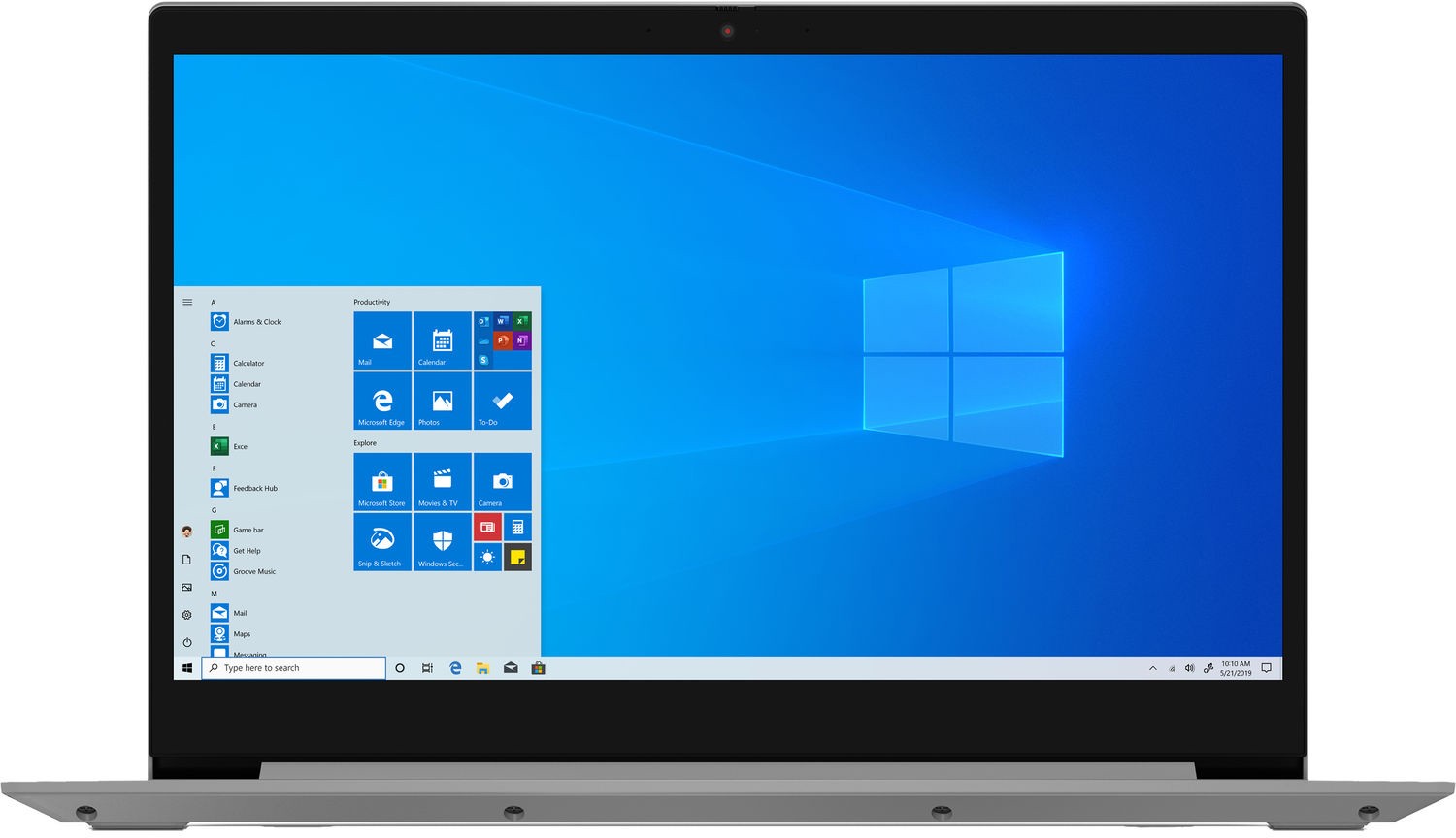 Ноутбук Lenovo IdeaPad 3 17ADA05, 81W2009LRK, RAM 4 ГБ, SSD 256 ГБ, Серый детальное изображение - 2