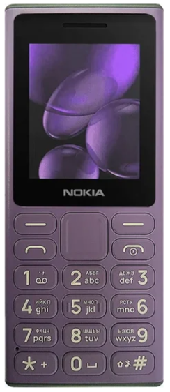Мобильный телефон Nokia 108 (2024) TA-1627, 4 Мб, Синий, Dual mini-SIM детальное изображение - 2
