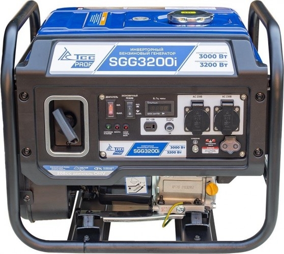 Генератор бензиновый ТСС SGG 3200i 060031, 3 кВт, Синий детальное изображение - 2