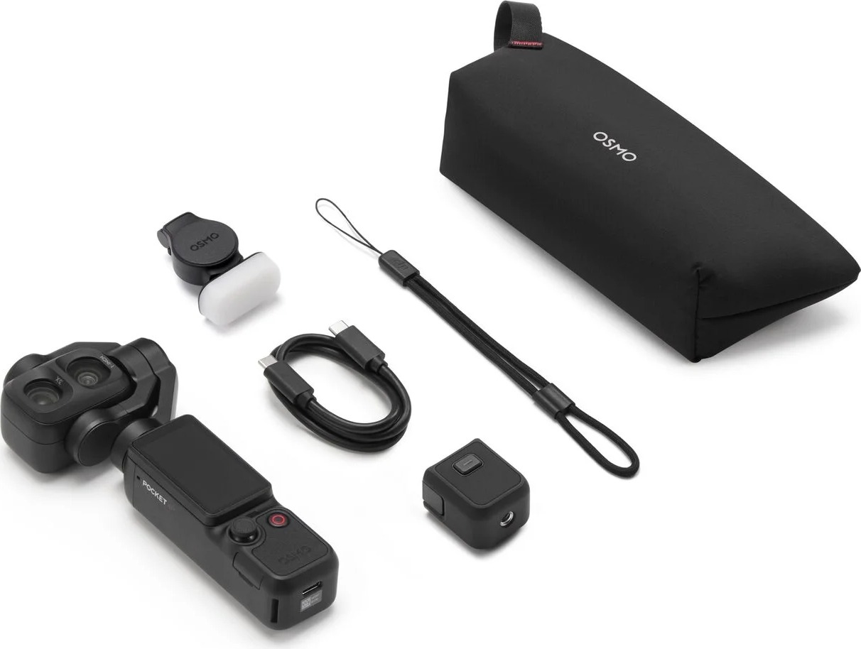 Экшн-камера DJI Osmo Pocket 4P Standard Combo, Черный детальное изображение - 1