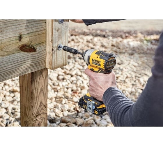 Аккумуляторный импульсный шуруповерт DeWALT DCF809D2T-QW, 18 В, 190 Нм, 2 А·ч детальное изображение - 5
