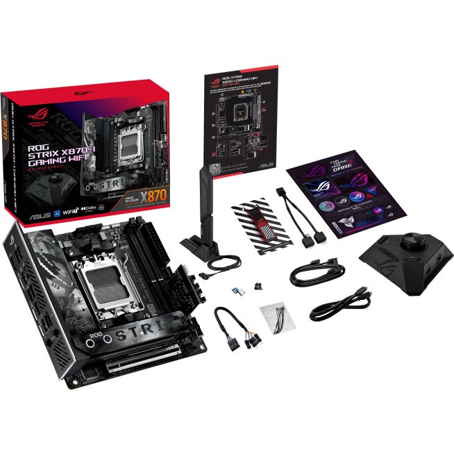 Материнская плата ASUS ROG STRIX X870-I GAMING Wi-Fi детальное изображение - 9