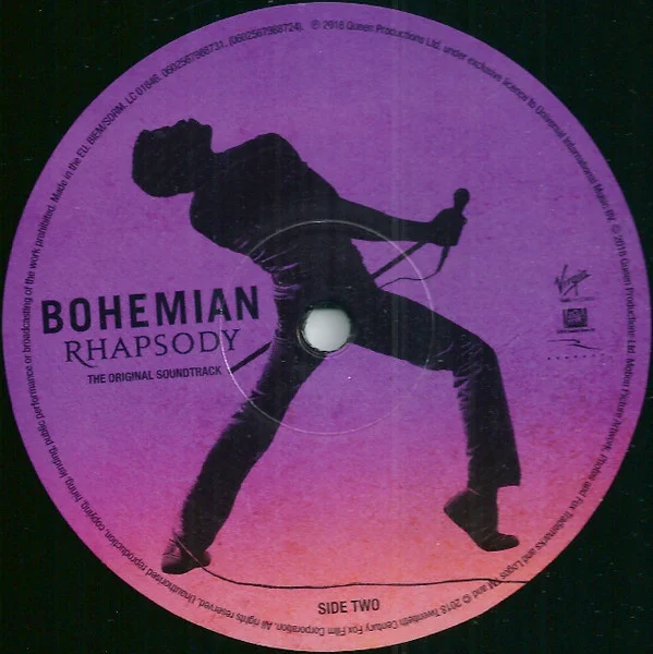 Виниловая пластинка Queen – Bohemian Rhapsody (The Original Soundtrack) 2LP детальное изображение - 4