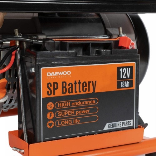 Генератор бензиновый DAEWOO GDA 6500E, 5 кВт, Оранжевый детальное изображение - 7