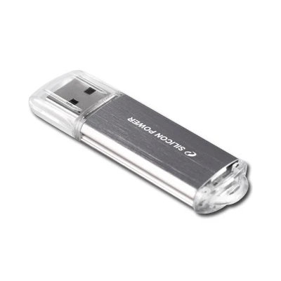 USB Flash накопитель Silicon Power Ultima II I-series (SP032 ГБUF2M01V1S) 32 ГБ, серебряный детальное изображение - 1