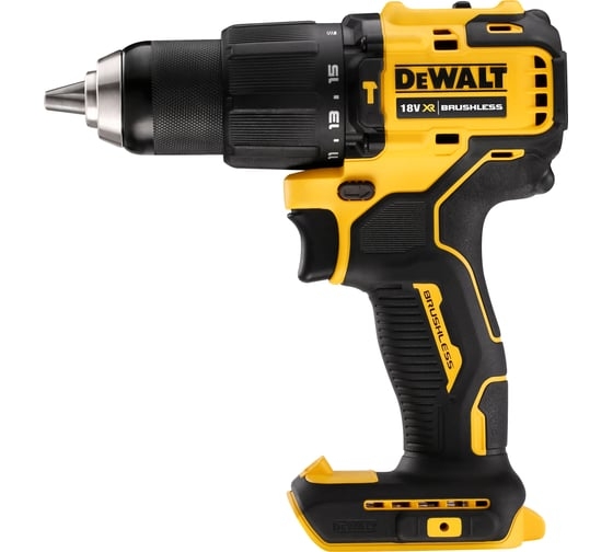 Аккумуляторная ударная дрель-шуруповерт DeWALT DCD709D2T-QW, 18 В, 65 Нм, 2 А·ч детальное изображение - 5