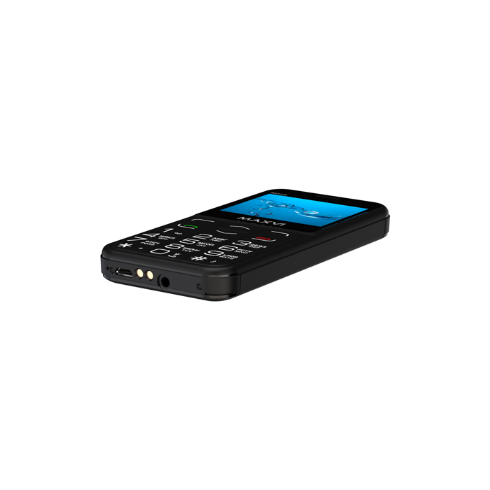 Мобильный телефон MAXVI B231ds, 32 Мб, Черный, Dual mini-SIM детальное изображение - 8