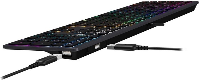 Клавиатура A4Tech Fstyler FX60H, Черный №4