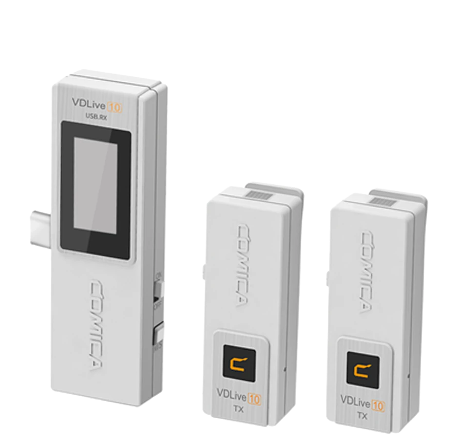 Радиосистема CoMica VDLive10 Type-C, Белый детальное изображение - 2