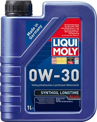 Моторное масло Liqui Moly Synthoil Longtime Plus 0W-30, 8976/1171, 1 л детальное изображение - 1