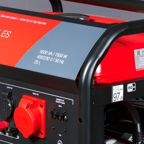 Генератор бензиновый FUBAG BS 8000 DA ES 641088, 7.5 кВт, Красный детальное изображение - 10