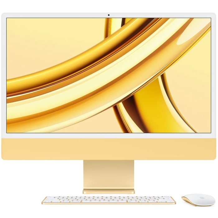 Моноблок Apple iMac 24 M3 2023, RAM 8 ГБ, Желтый, SSD 512 ГБ, 8-Core №1
