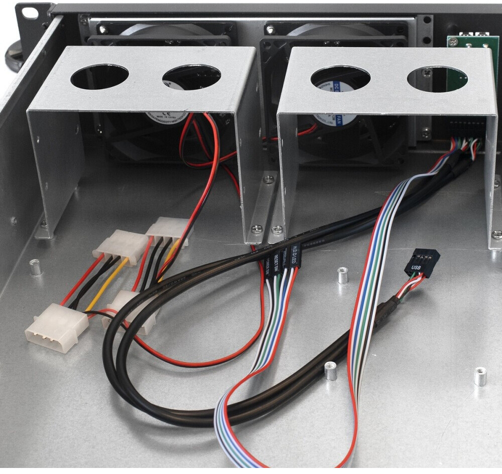 Серверный корпус ExeGate Pro 2U390-04, без БП, Черный детальное изображение - 8