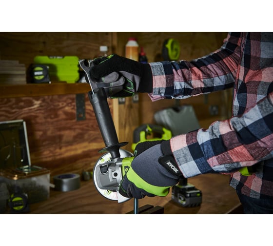 Углошлифмашина Ryobi ONE+ RAG18125-0 5133005403, 125 мм, 9000 об/мин детальное изображение - 4