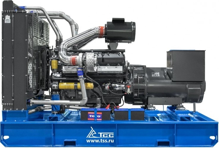 Генератор дизельный ТСС АД-400С-Т400-1РМ16 (TTD 550TS) 028266, открытый, 400 кВт, Синий детальное изображение - 3