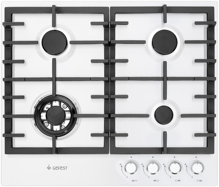 Газовая варочная панель Gefest PVG 1214-01, Белый №1