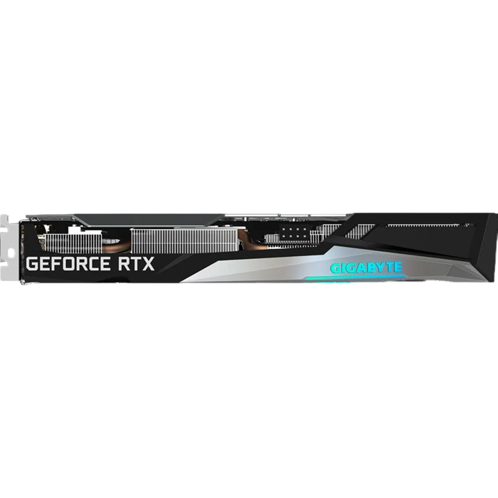 Видеокарта Gigabyte NVIDIA GeForce RTX 3060, GV-N3060GAMING-12GD, 12 ГБ, Серебряный детальное изображение - 7