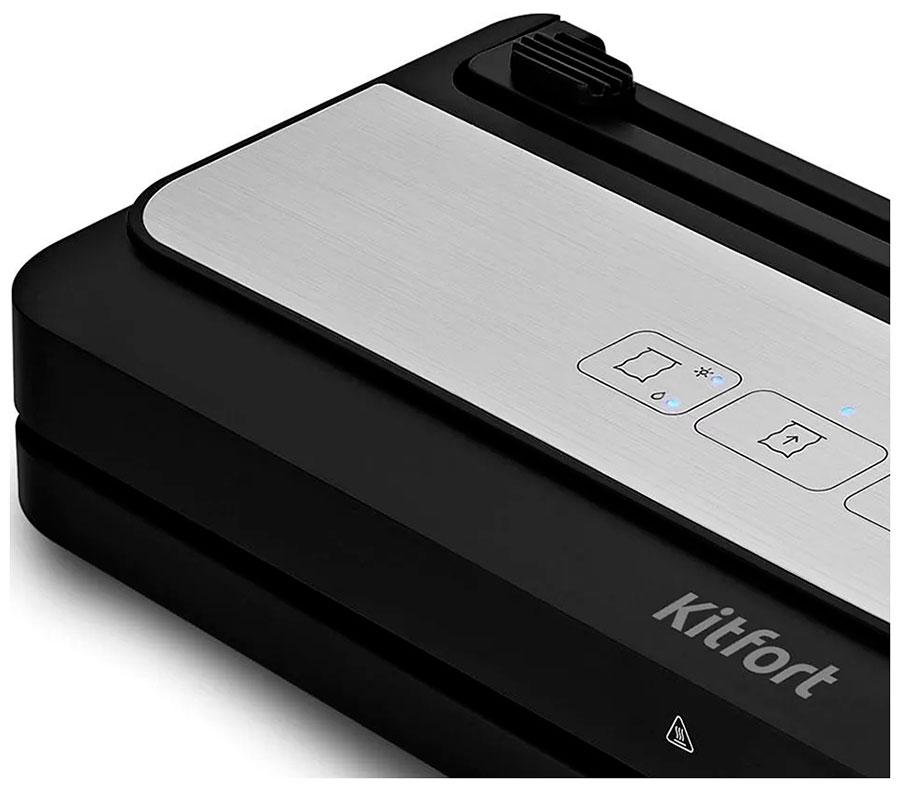 Вакуумный упаковщик Kitfort КТ-1533, Черный детальное изображение - 2