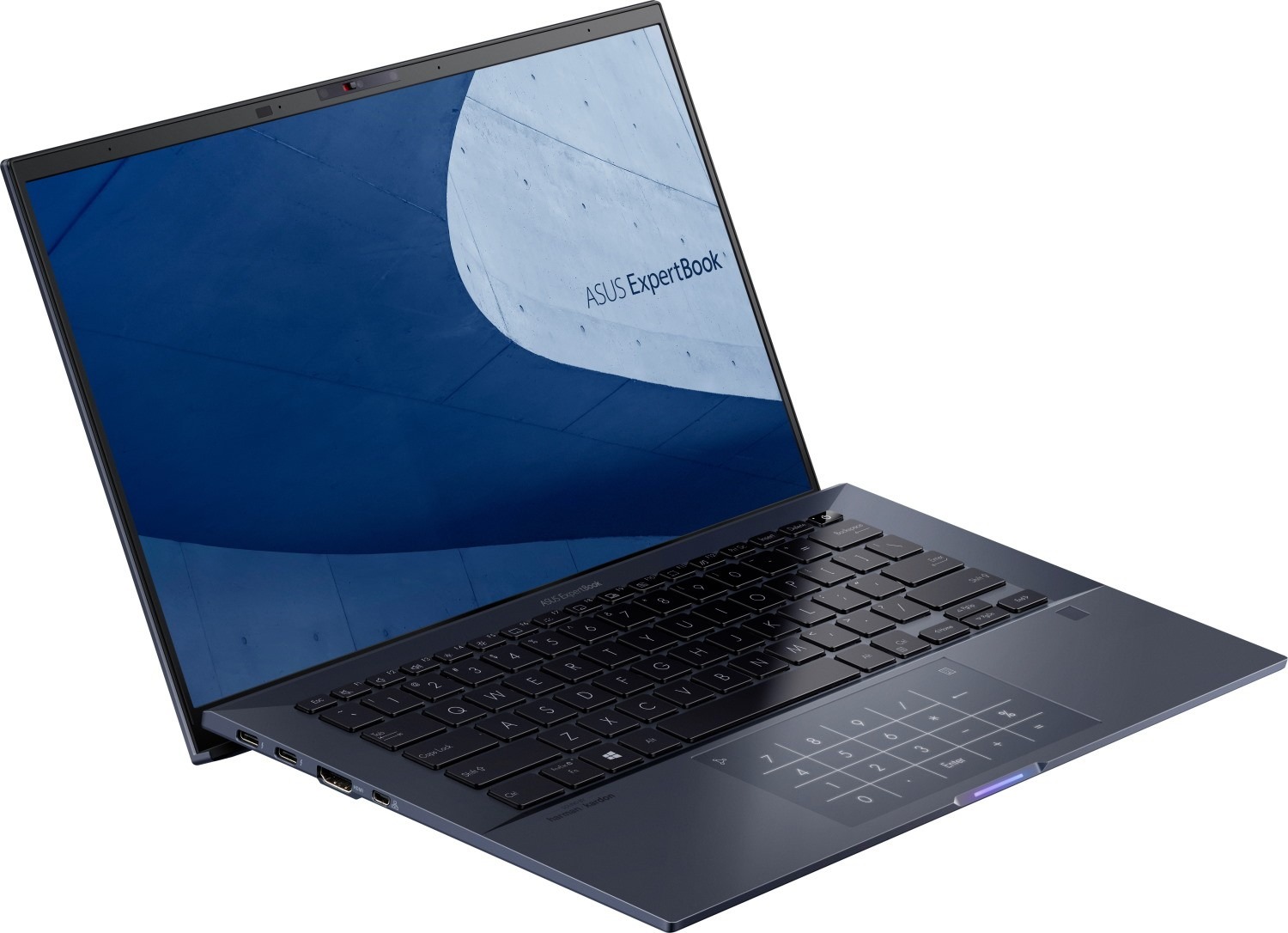 Ноутбук Asus ExpertBook B9 B9400CEA, Intel Core i5 1135G7, RAM 16 ГБ, Синий, SSD 512 ГБ, Intel Iris Xe Graphics, Windows 10 Professional детальное изображение - 3