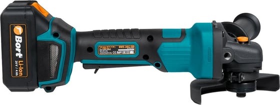 Аккумуляторная шлифовальная угловая машина BORT BWS-20Li-SR 93412215, 125 мм, 7000 об/мин, 1000 Вт детальное изображение - 12