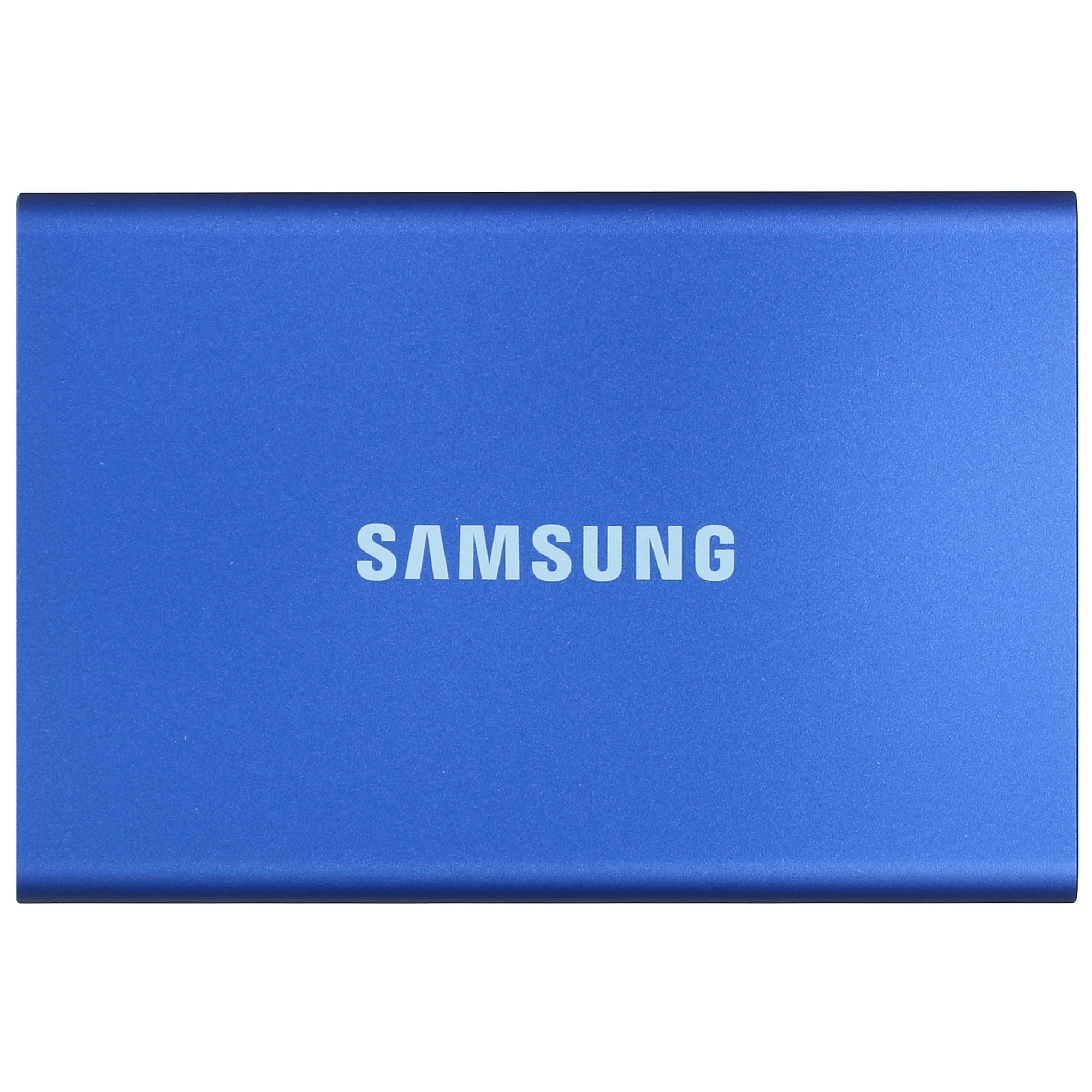 Внешний SSD диск Samsung T7 2TB MU-PC2T0H, Синий детальное изображение - 1
