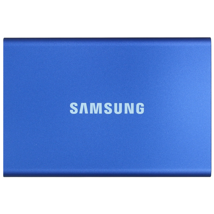 Внешний SSD диск Samsung T7 2TB MU-PC2T0H, Синий №1