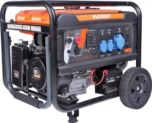 Генератор бензиновый PATRIOT GRA 8500 AWS 472102185, 8 кВт, Оранжевый детальное изображение - 1