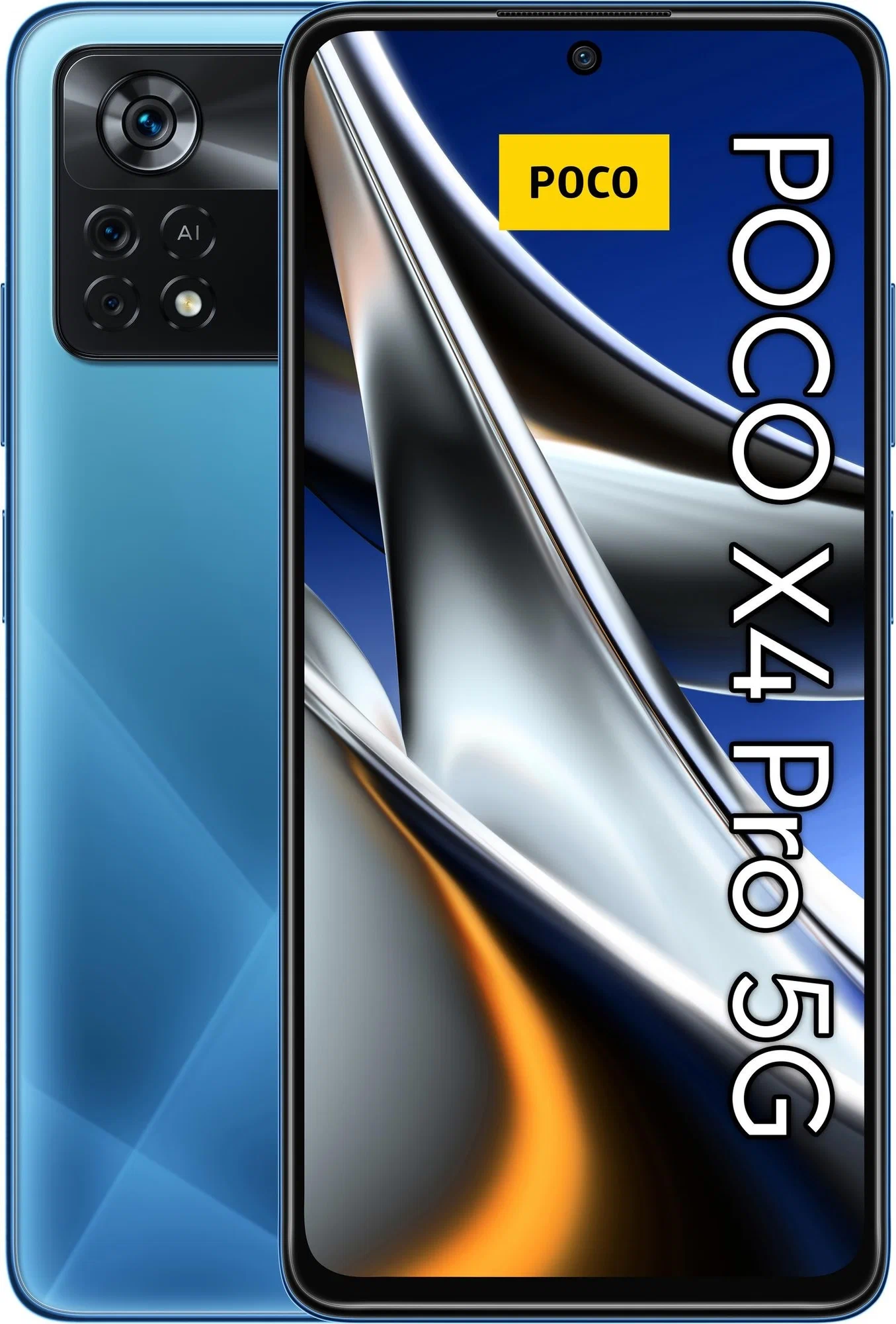 Смартфон Xiaomi POCO X4 Pro 5G 128 ГБ, Синий, Dual nano SIM детальное изображение - 1