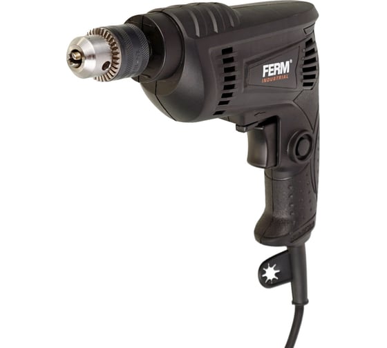 Дрель FERM IND, 0-3300 об/мин, сталь/дерево-10/25 мм 5010000012 PDM1048P, 18 Нм, 450 Вт   детальное изображение - 2