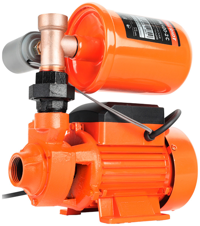 Насосная станция Patriot PW 400-2 C, 30 л/мин, 25 мм, напор 30 м, d=25 мм, 450 Вт, Оранжевый №1