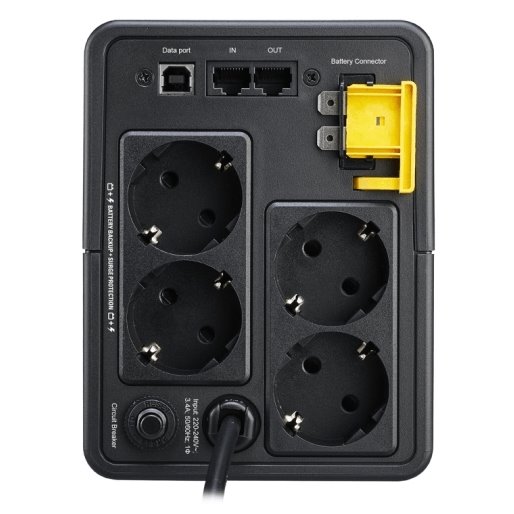 ИБП APC BX750MI-GR Back-UPS 750VA 410W детальное изображение - 2