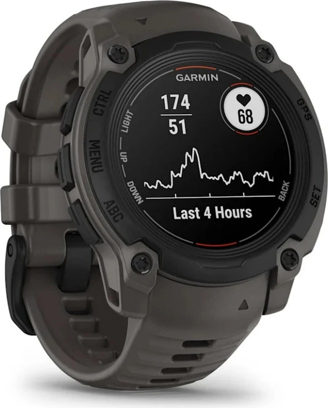 Смарт-часы Garmin Instinct E, 40 мм, Черный с угольно-черным ремешком детальное изображение - 3
