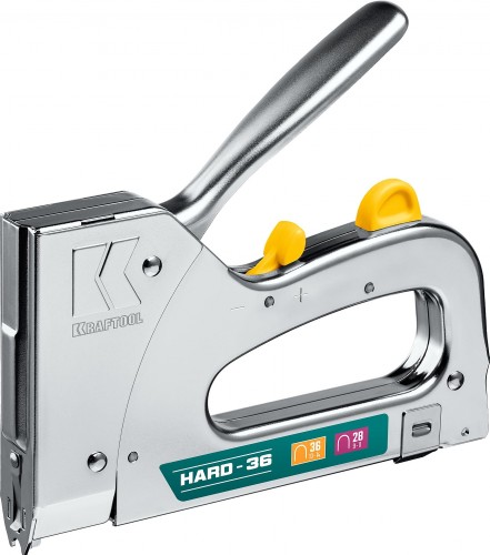 Скобозабиватель ручной KRAFTOOL 3186 кабельный рессорный тип 36(10-14мм)/28, ha детальное изображение - 1