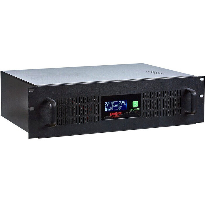 ИБП ExeGate Power Smart ULB-850 LCD (EURO,RJ,USB) №1