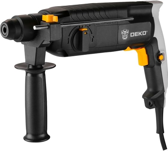 Сетевой перфоратор DEKO DKH950W в кейсе с набором из 5 буров SDS+, 950 Вт, 3,2 Дж, 4860 уд/мин детальное изображение - 2