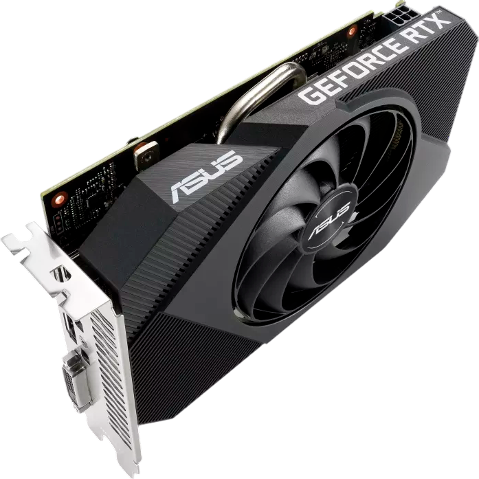 Видеокарта ASUS NVIDIA GeForce RTX 3050, PH-RTX3050-8G-V2, 8 ГБ, Черный детальное изображение - 4