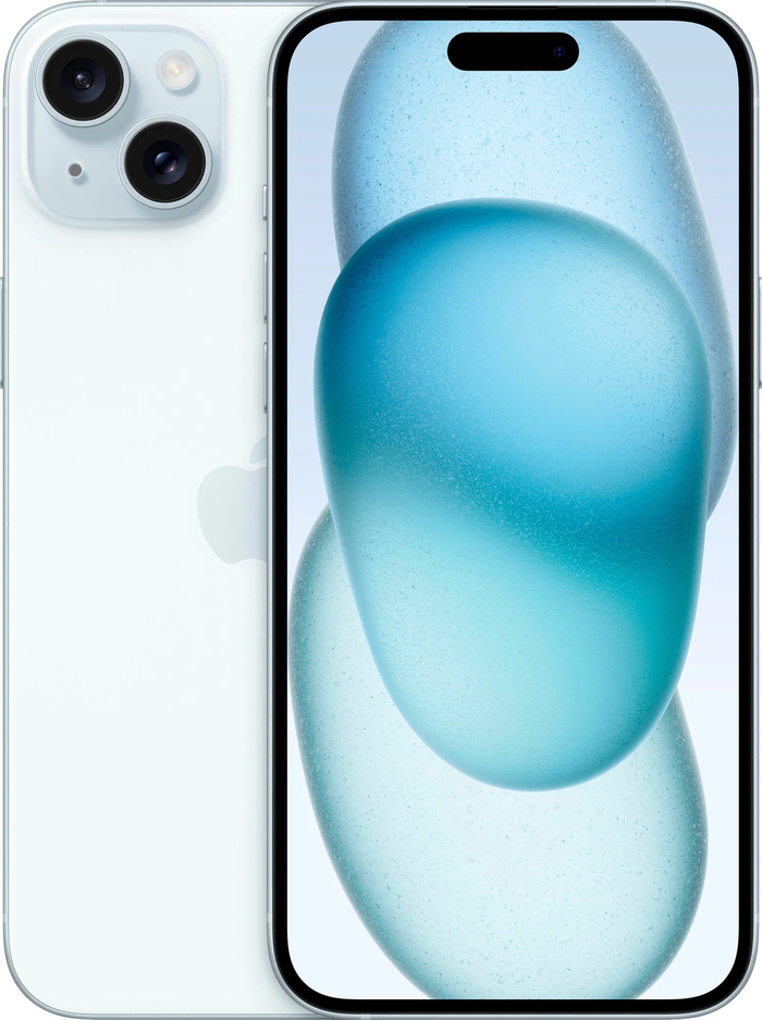 Смартфон Apple iPhone 15 Plus 128 Гб, Синий, Dual nano SIM №1