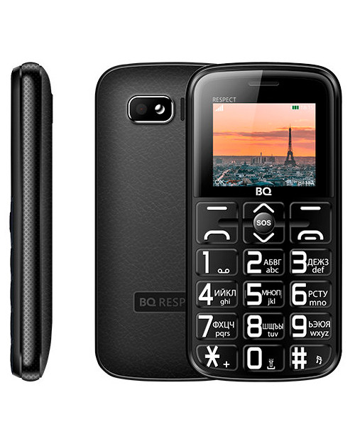 Кнопочный телефон BQ BQ-1851 Respect, зеленый детальное изображение - 4