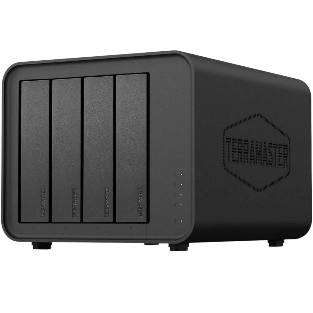 Дисковое хранилище TerraMaster D4-320, Чёрный детальное изображение - 1