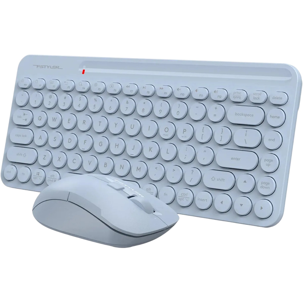 Клавиатура + мышь A4Tech Fstyler FG3200 Air2, Синий детальное изображение - 4